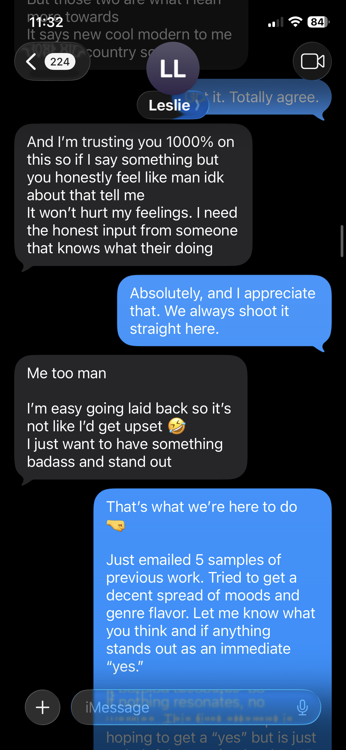 Delivery reaction — I love it